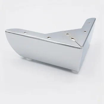 

4pcs Metal Furniture Legs Square Cabinet Wood Table Legs for Sofa Feet Foot Bed Riser Furniture Accessories