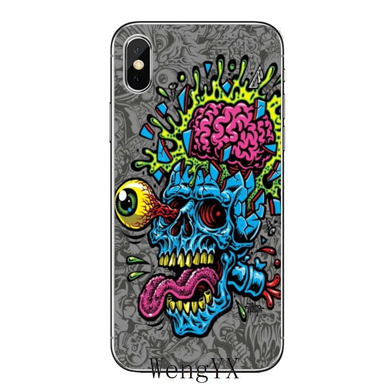 Art Santa Cruz скейтборды для iPhone 11 pro XR X XS Max 8 7 6s plus SE 5s 5c iPod Touch 5 6 Чехол - Цвет: art-Santa-Cruz-A-17