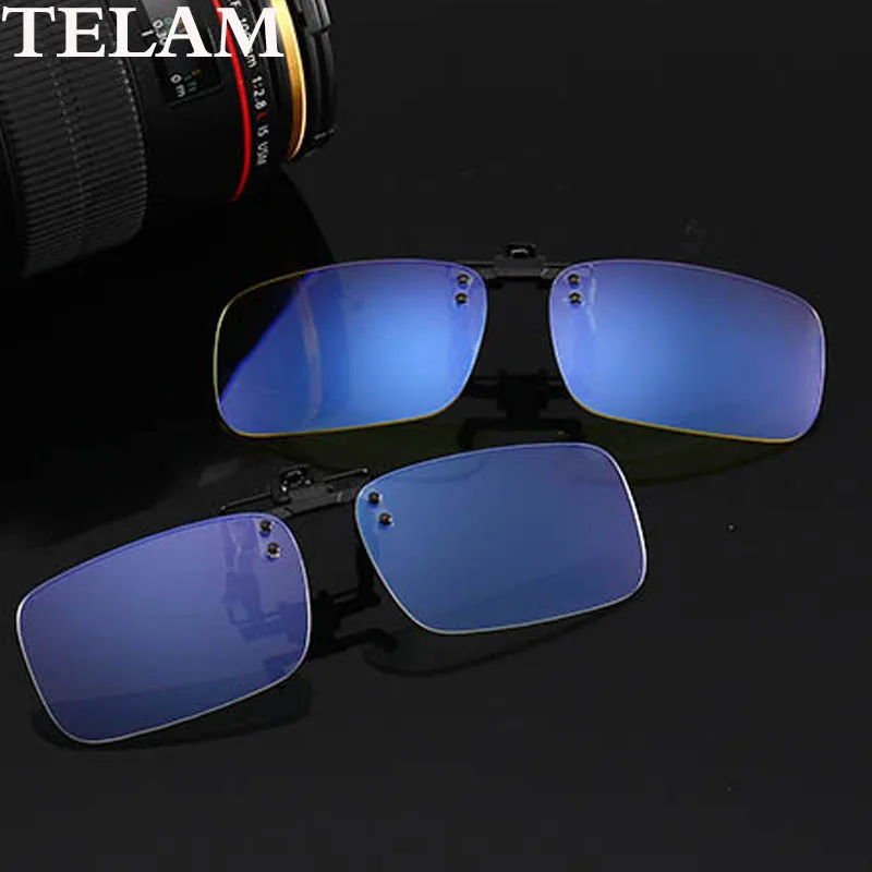 Специальный зажим для очков ПРИ близорукости с защитой от синего света мужчин и