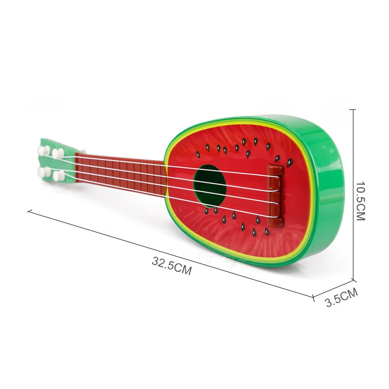 Suzakoo мультфильм гитары-фрукты музыкальный инструмент для детей играть 1 шт