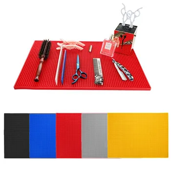 

Barber Salon Accessories Anti-skid Non Slip Mat Hairdressing Scissor Comb Clippers Straightener Styling Tools Silicone Pad