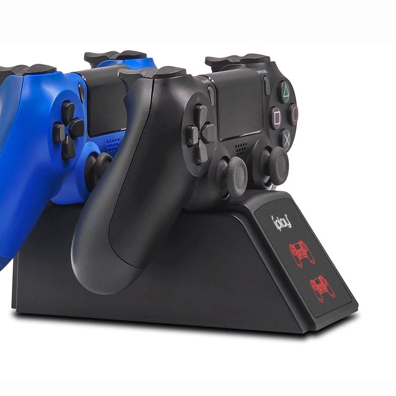 Двойной контроллер зарядная док-станция для sony PS4 Playstation 4 беспроводной геймпад джойстик зарядное устройство Подставка станция для PS4 Dualshock 4