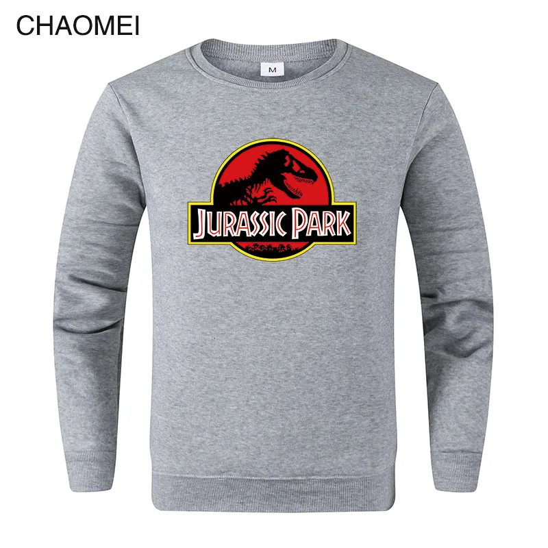 Jurassic Park Толстовка для мужчин и женщин Пуловер Флисовые Толстовки в винтажном стиле Юрский Мир джемпер унисекс Casaco Feminino C109 - Цвет: 3