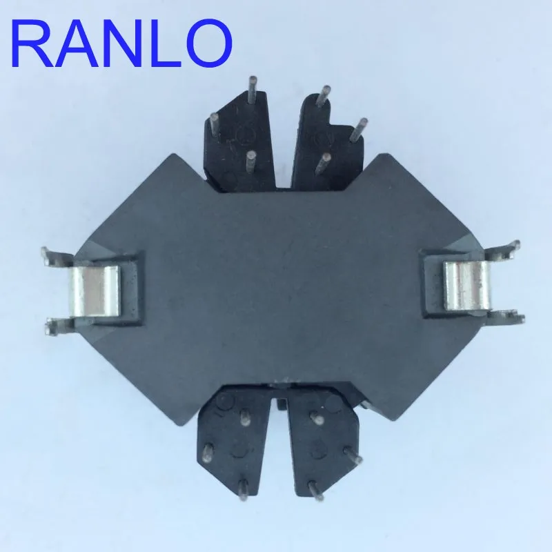 RM14 катушка рама ферритовый сердечник PC40 мягкий магнитный сердечник 12Pin(6+ 6