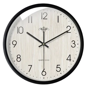 

Modern Quiet Wall Clock Living Room Household Bedroom Clock Fashionable Zegar Circular Creative Clock Quartz Clock 6DJ121