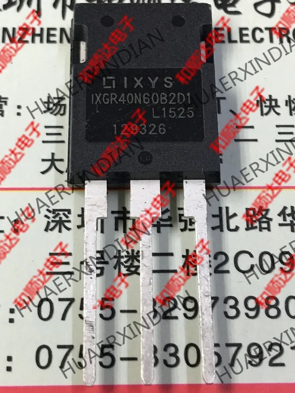 20 шт./лот IXGR40N60B2D1-247 600V 75A