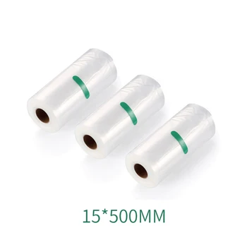 

1 Rolls 15cm*500cm Kitchen Food Vacuum Preservation Bag Storage Bags For Vacuum Sealer Long Keeping Food Fresh
