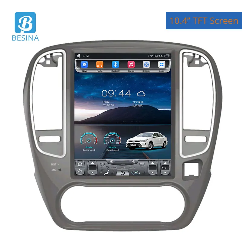 Автомагнитола Besina 10 4 дюйма Android 9 1 для NISSAN SYLPHY/BLUEBIRD 2008-2012 мультимедийный плеер Wi-Fi