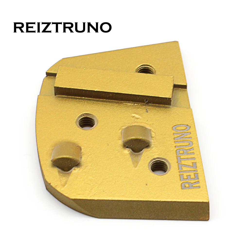 REIZTRUNO 2*1/4PCD один сегмент lavina алмазные инструменты для полировки пола и шлифование пола posslishing колодки для удаления бетона эпоксидной смолы