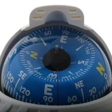 Морской Компас СВЕТОДИОДНЫЙ светильник s светильник с подсветкой электронный цифровой навигационный шар Компас для лодки караван грузовика, белый