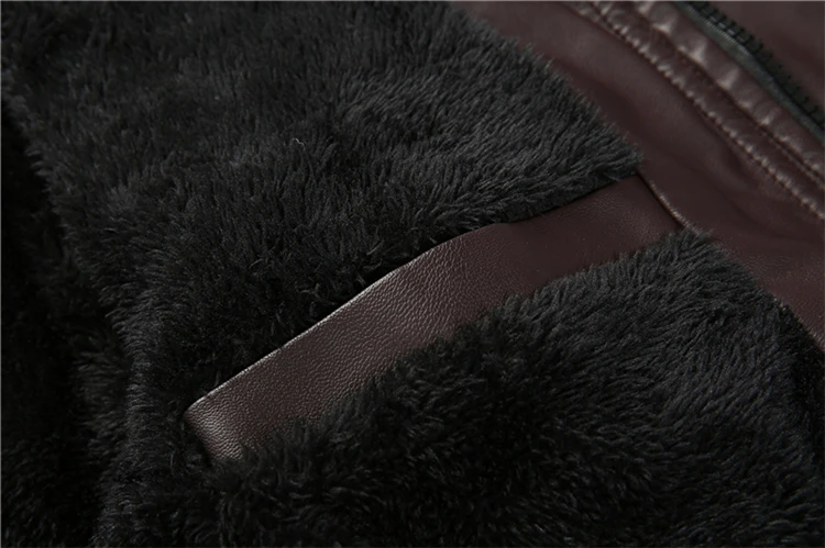 Новинка Стильный Тренч Зимняя Мужская Длинная Флисовая Куртка Из Искусственной Кожи Теплое Толстое Пальто Слим Фит Ветровка Пальто С Поясом