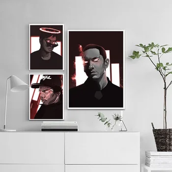 

Eazy E poster Canvas Art Print Wall Pictures for Living Room No Frame