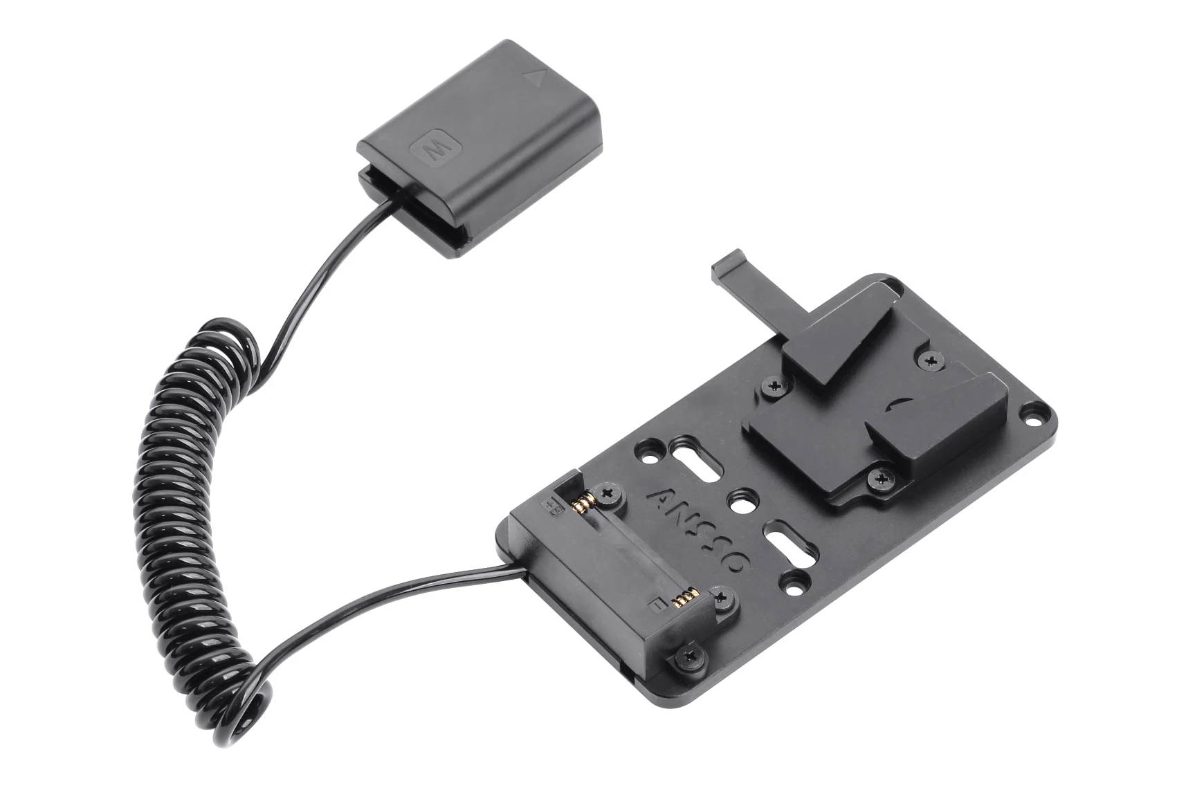 Ansso 7 2 V-Mount V-Lock Батарея Монтажная пластина Мощность адаптер с NP-FW50 манекен для Sony