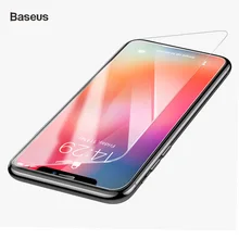 Baseus для iPhone X Xs max Xr закаленное стекло 0,3 мм Ультра тонкое полное Защитное стекло для iPhone Xs max Xr X защита экрана