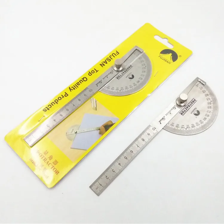 

Stainless Steel Simplicity-Angle Ruler 360-Degree Protractor Simple Type to Measure Angle Ruler Simplicity-Diagonal Metric