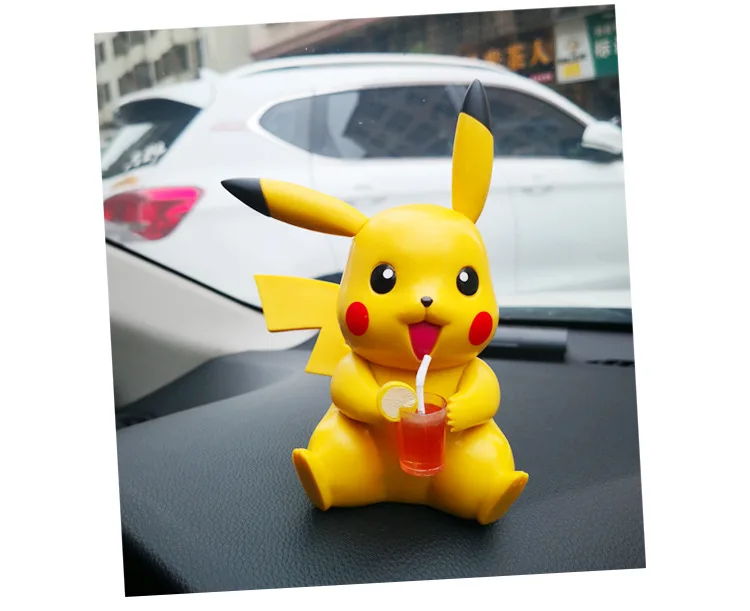 TAKARA TOMYMagic Baby picachu pet эльф карманный монстр игрушка кукла украшение автомобиля мультфильм автомобиль аксессуары для интерьера