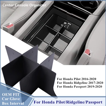 

Car Glove Storage Box For Honda Pilot and Honda Ridgeline and Honda Passport Interior Accessories Co-Pilot Storage Cosmetic Box