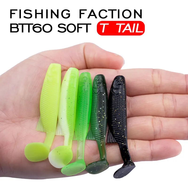 

Agoie 60mm Soft Lure Tackle Adding Fish Attractant Wobblers Fishing Lures Silicone Bait Shad Worm Carp Fishing Artificial Lure