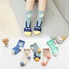 Lote de 5 pares de calcetines para niños y niñas, moda de algodón, calcetines con monos de dibujos animados de conejo pequeño para bebé, accesorios de ropa para niños ► Foto 2/6