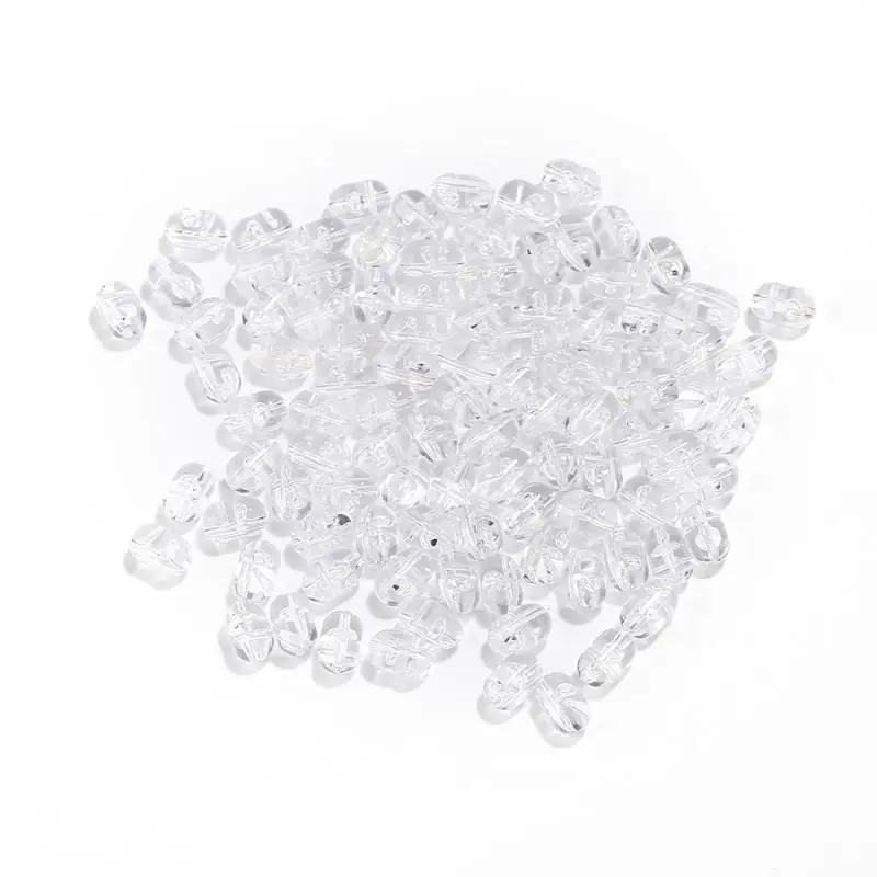 100pc/bag Fishing Floats Beads Transparent Fishing Cross Beads Plastic Clear Double Pearl Drill Cross Fishing Lures Beads 100pc/bag Fishing Floats Beads Transparent Fishing Cross Beads Plastic Clear Double Pearl Drill Cross Fishing Lures Beads