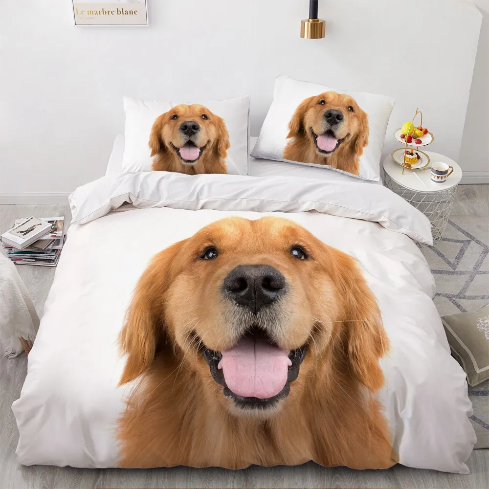 3D Bedding Sets Leopard Custom Duvet Quilt Cover Set Comforter Bed Linen Pillowcase King Queen Full Size 140*210 Home Texitle | Дом и сад