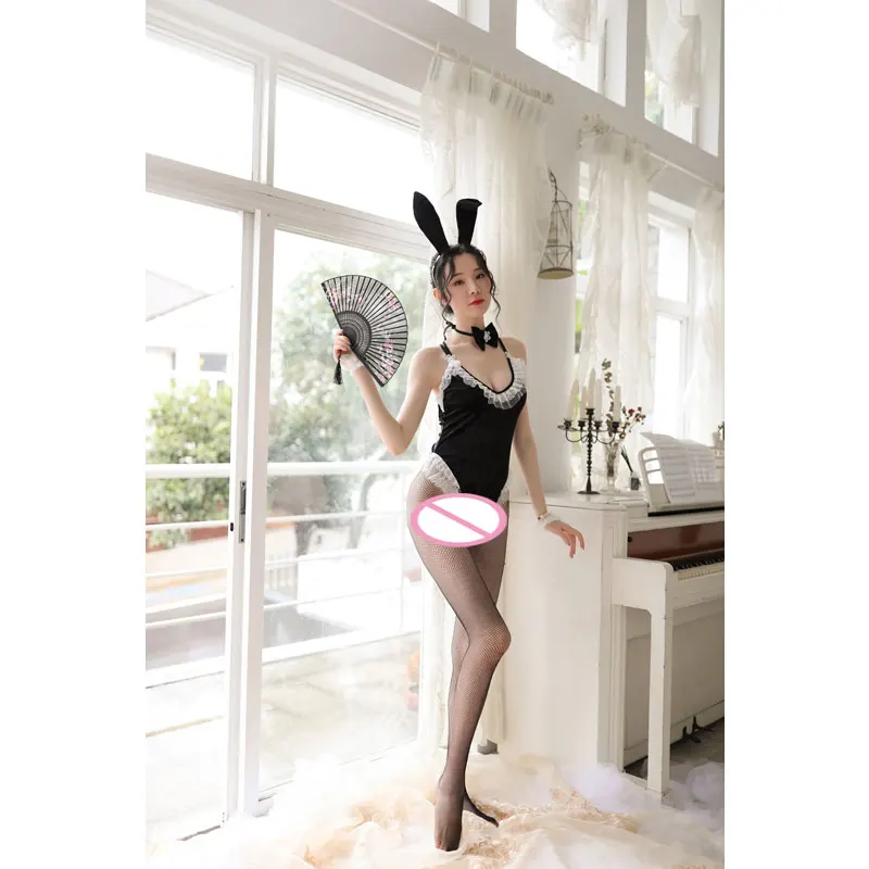 Bunny Girl Erotic Costumes for Adults Women Role Play Bunny Girl Uniform Outfit Sexy Erotic Cosplay Lingerie Underwear