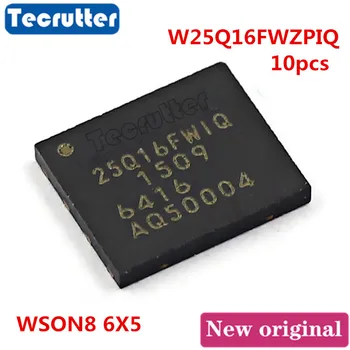 

10PCS W25Q16FWZPIQ 25Q16FWIQ WSON8 6X5 2MB 16Mbit 25Q16 FLASH