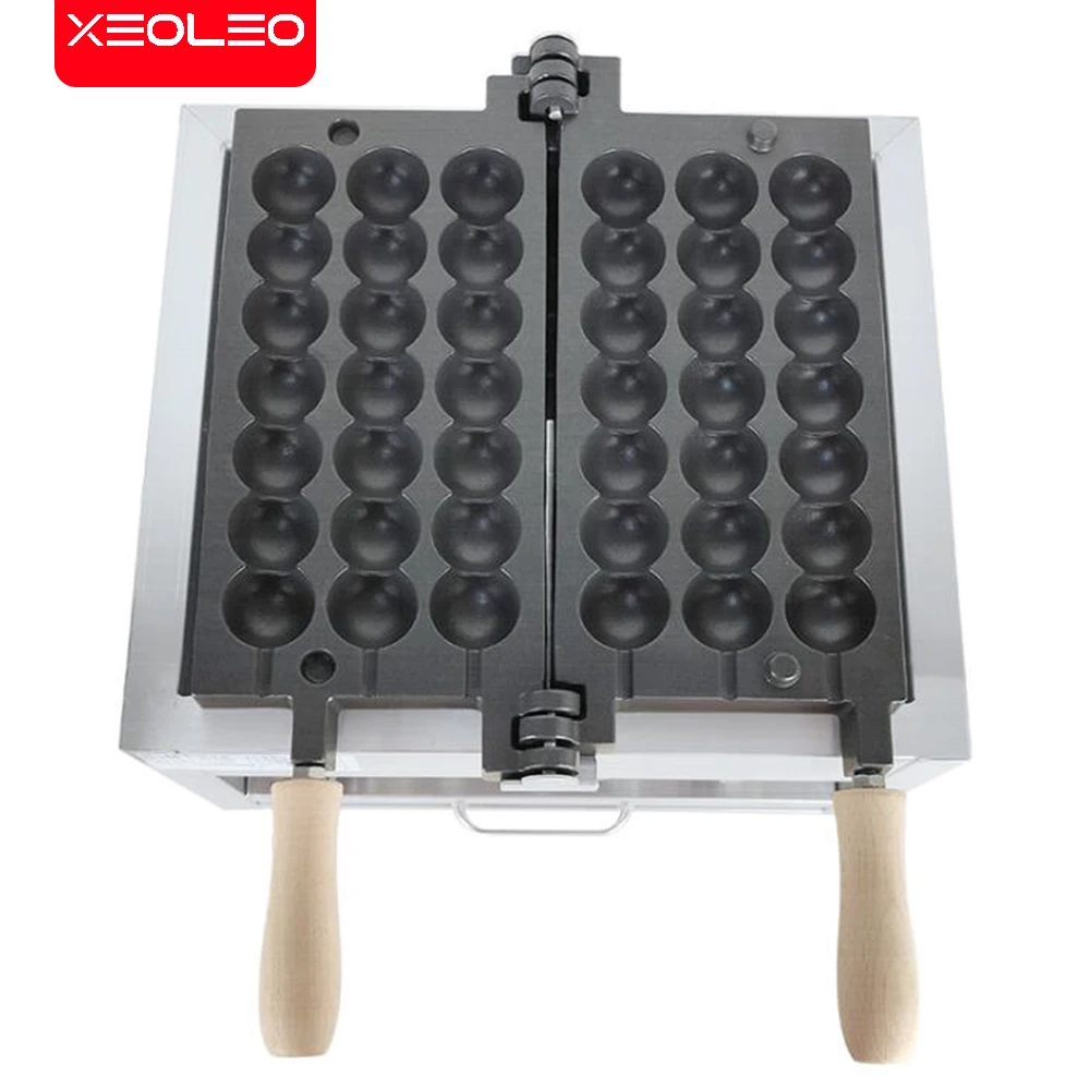 XEOLEO Candied Haws Electric Waffle Maker 1400W Skewers Waffle Machine Hairy Eggs Baker