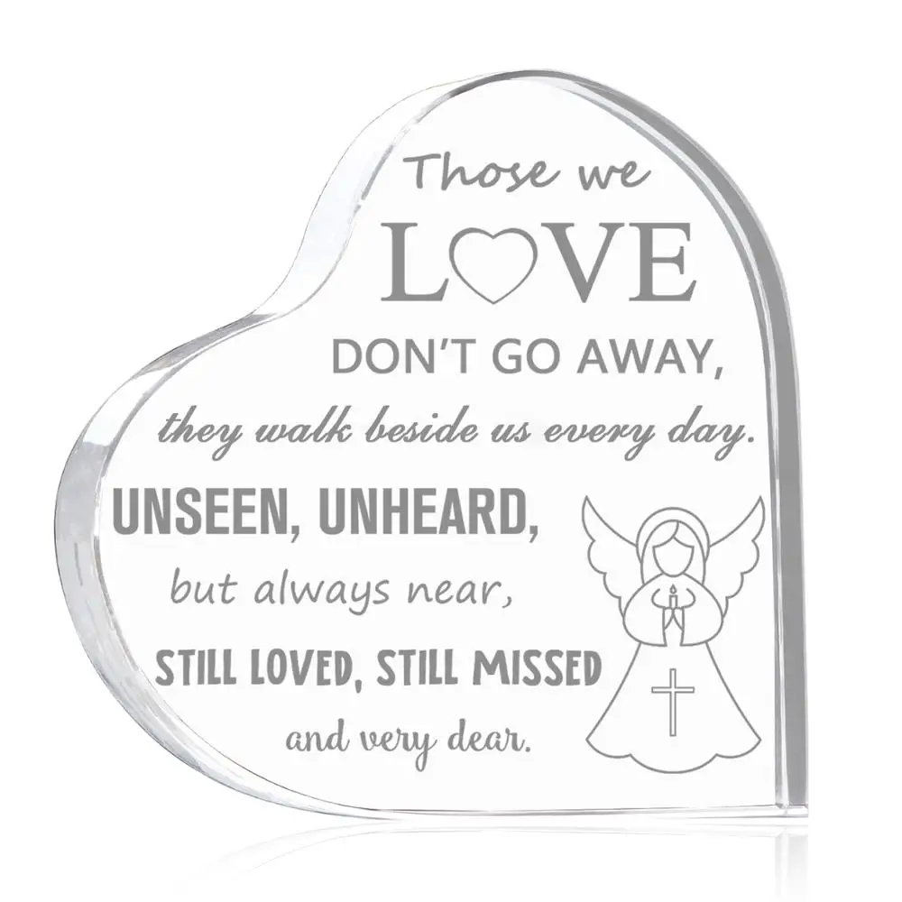 

Sympathy Gift to Loss of Loved one Crystal Condolence Gifts to Friend or Family Member Grieving the Loss of a Loved one