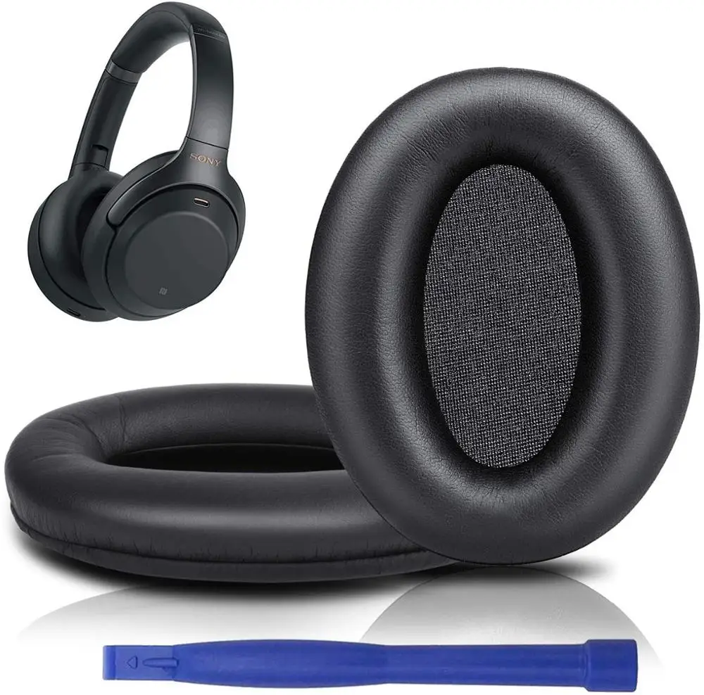 Sostituzione Professionale Dei Cuscinetti Auricolari Wh1000Xm3-Cuscinetti Compatibili Con Le Cuffie Over-Ear Sony Wh-1000Xm3 Con Soft Pro