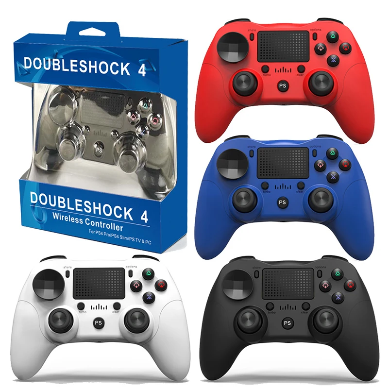 Wireless Game Controller For Ps4 Dualshock 4 Pc Android Gamepad With 6 Axis Audio Port Dual Vibration Bluetooth Gamepad Joystick Gamepads Aliexpress