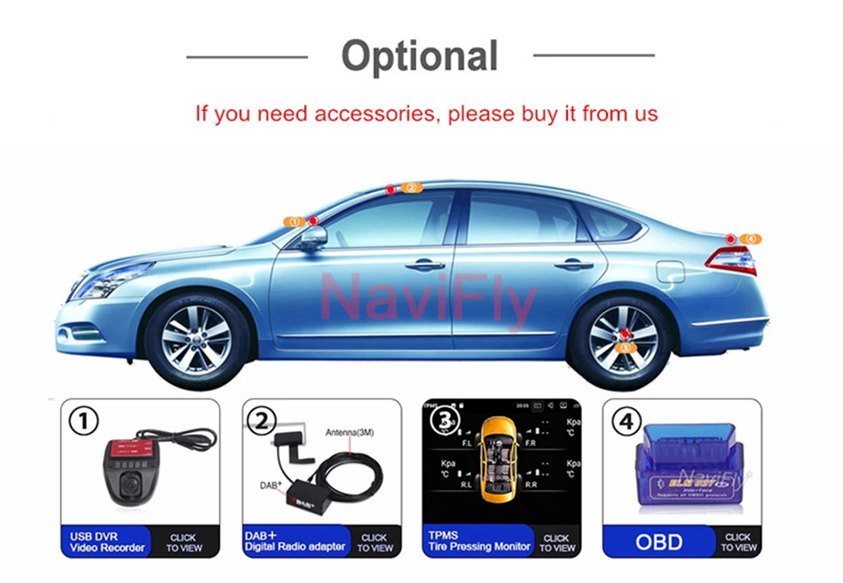 Flash Deal NaviFly Android 8.1 car dvd radio gps multimedia player for Volkswagen Transporter T5/Multivan 2002-2010 7 inch 2 din WIFI BT 25
