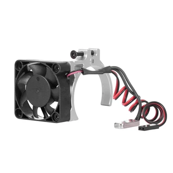 

RC 4268 4274 Motors Heatsink + High Speed Cooling Fan CNC Machined Alu Alloy for RC 1/8 1/10 Buggy Truck Cars Motors