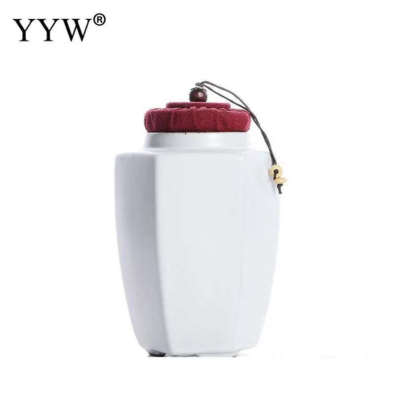 white 10 Коробка для чая, упаковка, банка, коробка для хранения, чехол, контейнер для чая, подарочный контейнер для кофейного порошка, органайзер, банки, жестяное уплотнение, керамика, различные формы - Цвет: white 10