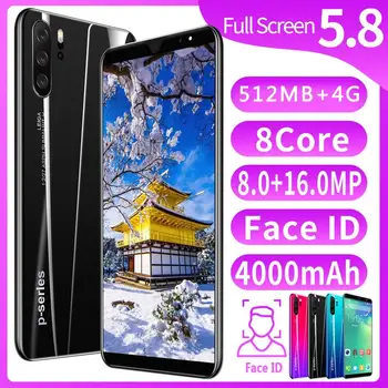 

P33 Plus 5.8 Inch Large Screen Android Smartphone Dual Card Dual Standby Phone 512Mb+4Gb Android Smartphone