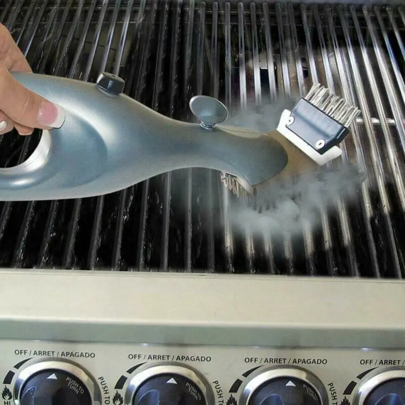 1PC BBQ Vapor Cleaner Brush Barbecue Stainless Steel Cleaning Churrasco Outdoor New Stainless Steel Cleaner Brush XB 130