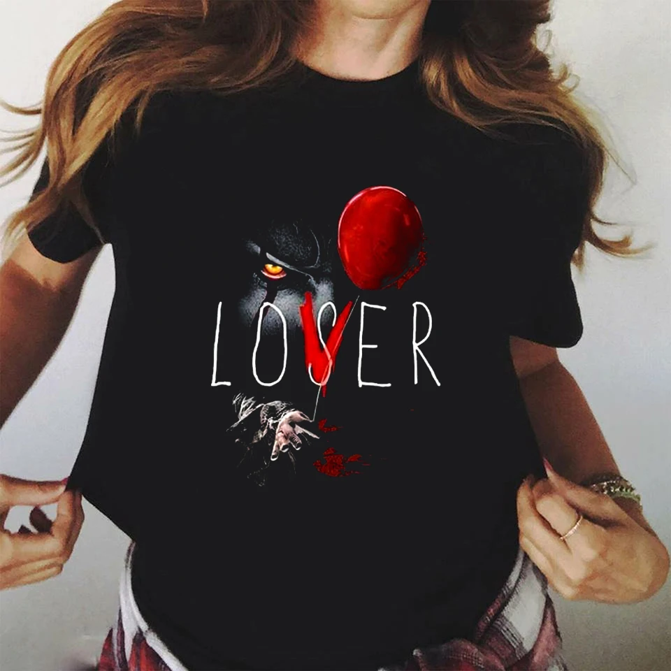 Женская футболка с рисунком из фильма It Losers Club винтажная уличная Tumblr топ Loser Lover
