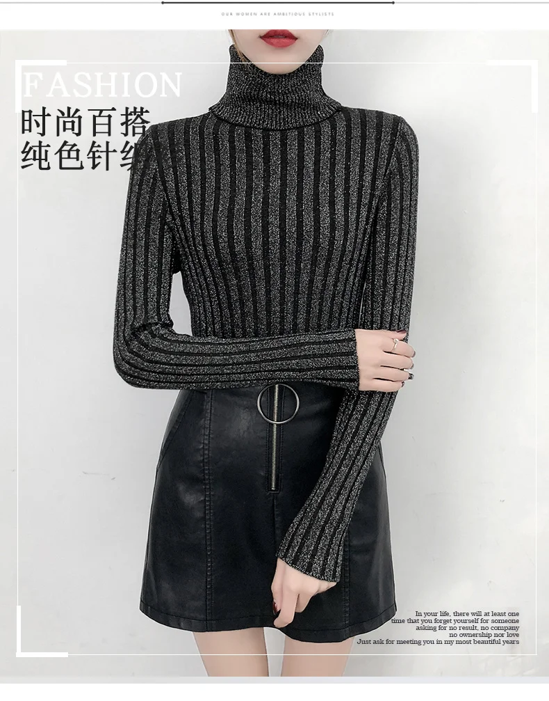 BOBOKATEER pull femme черный свитер с высоким воротом Женский пуловер sueter mujer invierno женские свитера зимний белый свитер