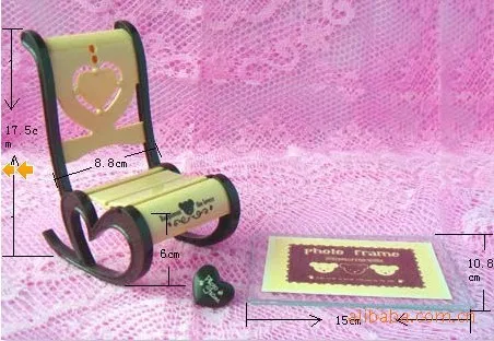 Business Gift Creative DIY Combination Frame Chair Photo Frame 6-Inch 7-Inch Loungers Frame Wholesale Studio Digital