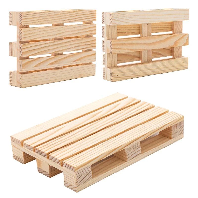 Simulation Storage Pallet For Rc Climbing Car Modified Accessories Wood
