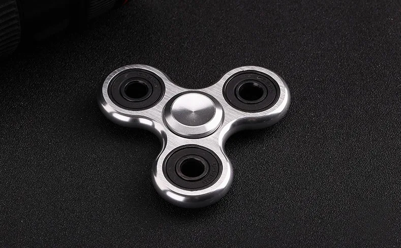 Fidget Spinner Adult Fine Copper Finger Alloy Rotating Relaxation Finger between Your Figure Metal Decompression Toy Boy Childre