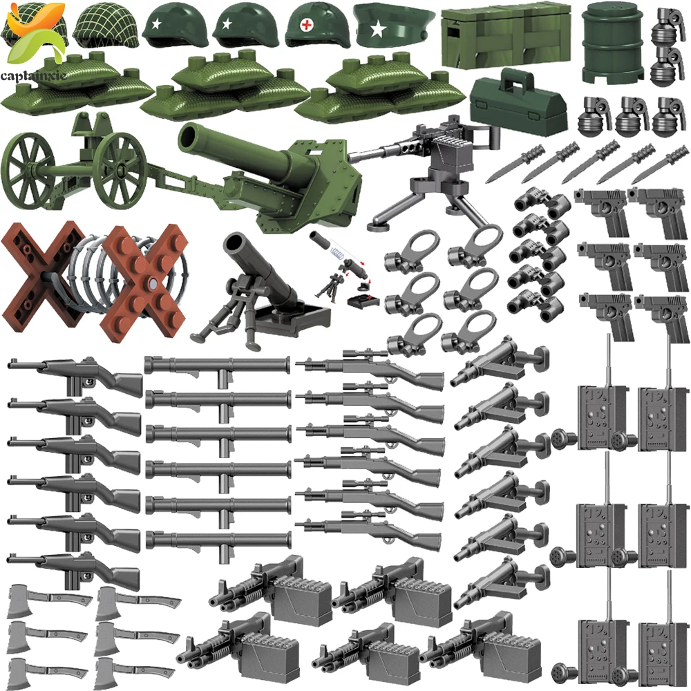

480pcs SWAT Military World War II Army Soldiers Special Forces Building Blocks Set Educational Bricks For Children