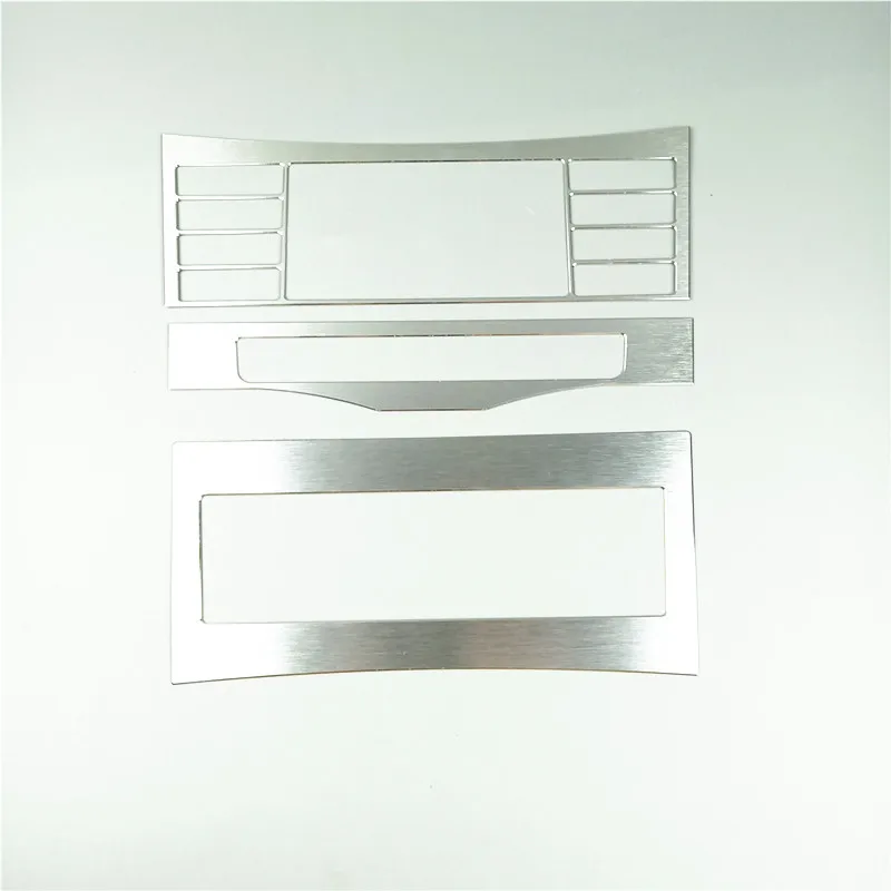 Стайлинг автомобиля центральная консоль кондиционер CD Кнопка рамка