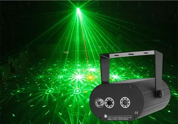 

Music Control Flash Light LED Laser Projector Stage DJ Disco Light Club Dancing Party LightS Stage Effect Lighting