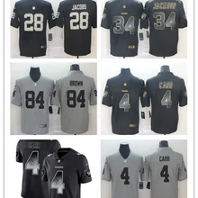 Все сшитые мужские wo Мужские Молодежные Дети Окленд Дерек Карр 4 Amari Cooper 89 Джерси