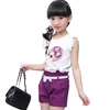 Girls Clothes Set Summer Cartoon Vest + Short Pants 2 PCS Children Clothing For Girls Teen Kids Girls Clothes 8 10 12 14 Year 1