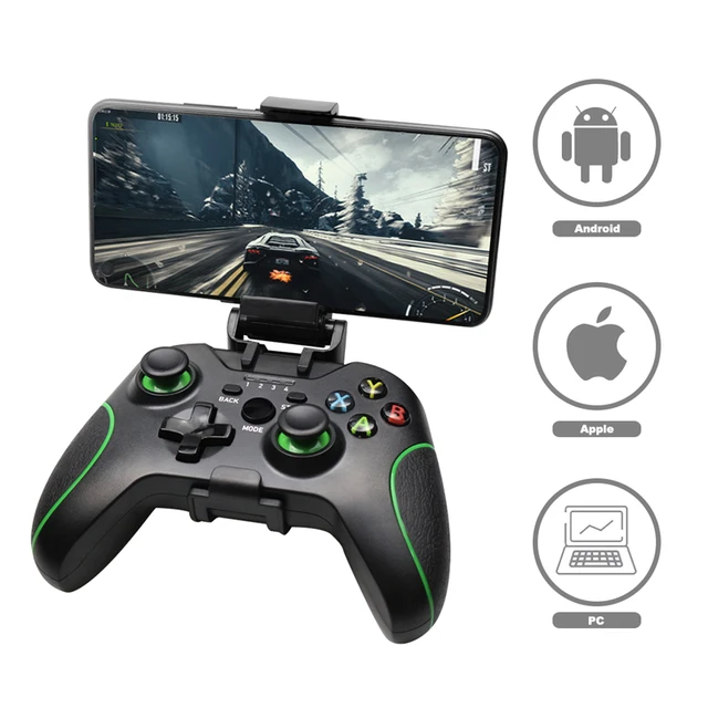 Mando con Bluetooth para teléfono móvil, Mando de videojuegos para iPhone,  Android, PC, Smart TV Box - AliExpress