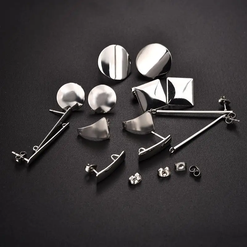 Stainless Steel Geometric Round Earring Stud Golden hollow Flowers Earrings 6 Hefacf1141e6e408f898013334f6317bdu