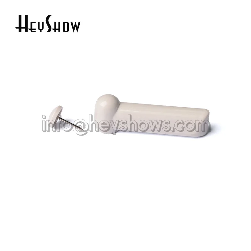 100Pcs 도난 방지 자기 태그 EAS AM 58KHZ 하드 사운드 보안 스티커 매장 슈퍼마켓 의류 가방 모자 61x20mm