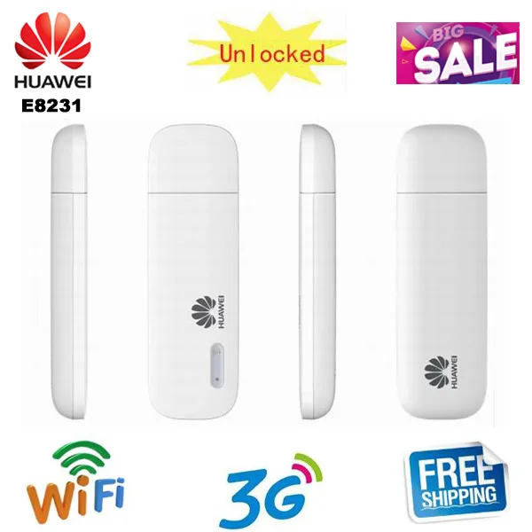 Разблокированный huawei e8231 3G USB Беспроводной модем HSPA + 21 6 Мбит/с WIFI dongle stick pk HUAWEI E355|3G